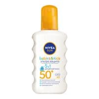 Средство от загара Nivea Sun Babies & Kids Детский солнцезащитный спрей Защита для чувствительной кожи SPF 50+ 200 мл (4005900592767/4005900600202)