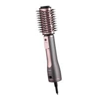 Фен-щетка Ardesto Brush Pink Touch, 1200Вт, 2 темп. режимы, LED-дисплей, функция ионизации, 4 насадки, серый+розовый