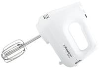 Миксер Liberton LHM-2801, White, 350W, ручной, 6 скоростей, турбо режим, венчики, крюки для замеса теста, корпус из ABS пластика