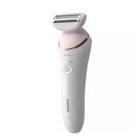 Епілятор Philips 8000 series дисковий, акумул., пінцет.-32, волог.+сух., насадок-7, футляр, білий