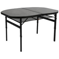 Туристический стол Bo-Camp Northgate Oval 120x80 cm Black/Grey (1404187)