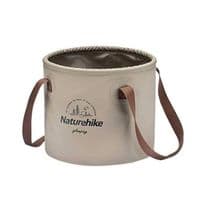 Ведро сложное Naturehike ПВХ NH20SJ040 10 л светло-коричневый (6927595764619)