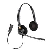 Компьютерная стерео гарнитура On-ear Poly EncorePro 520, Quick Disconnect, всенаправленный, черный