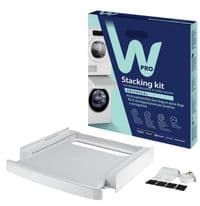 Комплект монтажный Whirlpool для соединения стиральной машины с сушильной машиной, 45-60см, белый