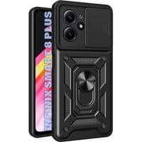 Чохол до мобільного телефона BeCover Military Infinix Smart 8 Plus (X6526) Black (711001)