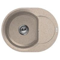 Кухонная Мойка Elleci Easy Round Avena 51 Бежевый