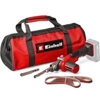 Напильник ленточный аккумуляторный Einhell TE-BF 18 Li - Solo PX, 18В 2 насадки 9/13мм 250-1700м/мин 457мм сумка 1.13кг без АКБ и ЗП