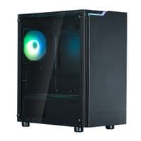 Корпус Zalman T4 Plus без БП, 2xUSB3.0, 1xUSB2.0, 1x120мм ARGB, VGA 3200мм, mATX, черный
