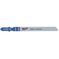 Полотно Milwaukee для электролобзика T118A, 75мм, шаг зуба 1.2, 5шт (4932345826)