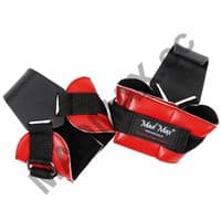 Гаки для тяги на зап'ястя MadMax MFA-330 Lat Hooks Antic silver/Grey/Red (MFA-330-U)
