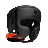 Боксерський шолом RDX F6 KARA Matte Black L (HGR-F6MB-L)
