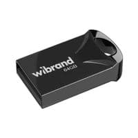 USB Flash Drive 64Gb Wibrand Hawk Black (WI2.0/HA64M1B)