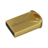 USB Flash Drive 64Gb Wibrand Hawk Gold (WI2.0/HA64M1G)