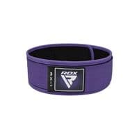 Атлетичний пояс RDX RX1 Weight Lifting Belt Purple S (WBS-RX1PR-S)