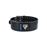 Атлетичний пояс RDX для пауерліфтингу RD1 шкіряний Blue L (WPB-RD1U-L)