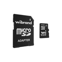 Карта памяти Wibrand 16GB microSD class 10 UHS-I (WICDHU1/16GB-A)