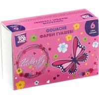 Гуашевые краски Cool For School Butterfly 10 мл 6 цветов (CF60143)