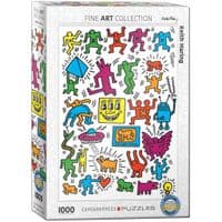 Пазл Eurographics Коллаж Кейт Харринг 1000 элементов (6000-5513)