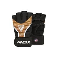 Рукавички для MMA RDX Aura Plus T-17 Black Golden L (GGR-T17BGL-L+)