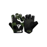 Рукавички для фітнесу RDX F6 Sumblimation Black/Green S (WGS-F6GN-S)