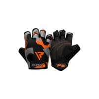 Рукавички для фітнесу RDX F6 Sumblimation Orange S (WGS-F6O-S)