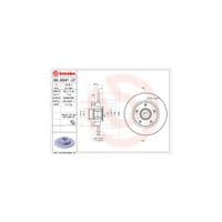 Тормозной диск Brembo 08.B391.27