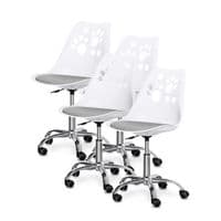 Детское кресло Evo-kids Indigo 4 шт White/Grey (H-232 W/G- X4)