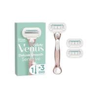 Бритва Gillette Venus Extra Smooth Sensitive RoseGold з 3 змінними картриджами (7702018609994)