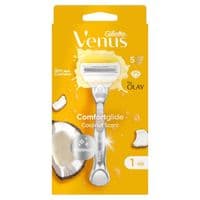 Бритва Gillette Venus ComfortGlide Olay з кокосом з 1 змінним картриджем (7702018339877)