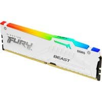Память для настольных компьютеров Kingston 32GB 6400MT/s DDR5 CL32 DIMM FURY Beast White RGB EXPO, EAN: 740617342987