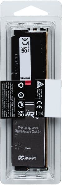 Пам'ять для настільних комп'ютерів Kingston 16GB 6800MT/s DDR5 CL34 DIMM FURY Beast Black XMP, EAN: 740617342642