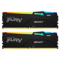 Пам'ять для настільних комп'ютерів Kingston 32GB 6800MT/s DDR5 CL34 DIMM (комплект з 2) FURY Beast RGB EXPO, EAN: 740617342925