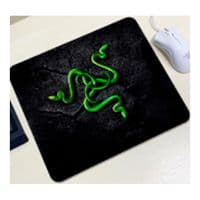 Килимок 200*240 тканинний RAZER 11, товщина 2 мм, колір Black / Green, Пакет