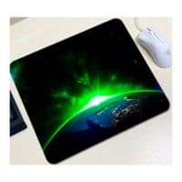 Килимок 200*240 тканинний RAZER 15, товщина 2 мм, колір Black / Green, Пакет