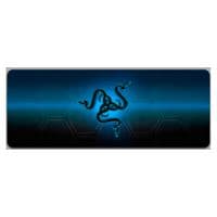 Килимок 400*900 тканинний RAZER 28 з боковою прошивкою, товщина 2 мм, колір Black / Blue, Пакет