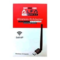 Бездротовий мережний адаптер з антеною Wi-Fi-USB LV-UW11RK-2DB RTL8188, 150Mbps, 2.4 GHz, Win10 / 8.1 / 8 / 7 / XP, Mac OSX 10.7~10.10 and Linux, Box