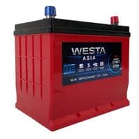 Аккумулятор автомобильный Westa 6CT-65 АзЭ ASIA EFB (WAE650)