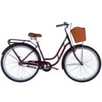 Велосипед Dorozhnik Retro 28" 19" ST 2024 Малиновий (OPS-D-28-393)