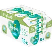 Детские влажные салфетки Pampers Harmonie Aqua 15 пачек x 48 шт (8006540510247)