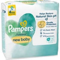 Детские влажные салфетки Pampers Harmonie New baby 4 пачки х 46 шт (8006540815762)
