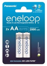 Подготовка Panasonic Eneloop NI-MH AA 2000 мАг, 2 шт.