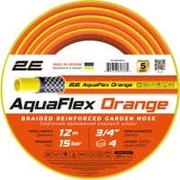 Шланг садовий 2Е AquaFlex Orange 3/4" 12м 4 шари 20бар -10…+60°C