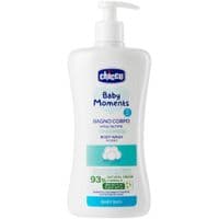 Детский гель для душа Chicco Baby Moments Без слез с Экстрактом Хлопка и Глицерином 500 мл (10583.00)