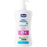 Детский гель для душа Chicco Baby Moments Без слез с Экстрактом Мальвы и Глицерином 500 мл (10582.00)