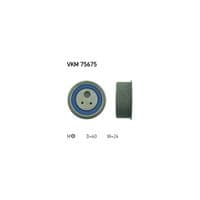 Ролик натяжителя ремня SKF VKM 75675