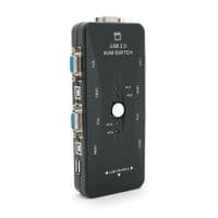 4-портовый KVM свеч, VGA, USB
