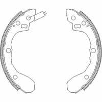 Гальмівні колодки REMSA 4060.00