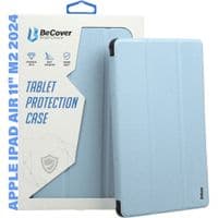 Чохол до планшета BeCover Tri Fold Hard Apple iPad Air 11" M2 2024 Light Blue (711415)