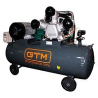Компрессор GTM 7,5кВт, 10бар, 220л, 1100/900л/мин, 380В (KC3090-220L)