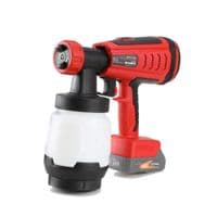 Фарбопульт GTM SG18/700BL, 18V, 700мл/мин, 800мл, 2 сопла-1,5 и 2,5мм (без АКБ и ЗУ) (SG18/700BL)